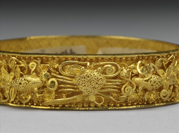 金纍絲水族鐲（二件）