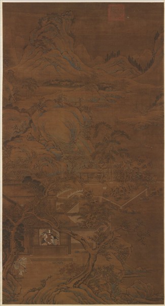 元人寒林茗話　軸