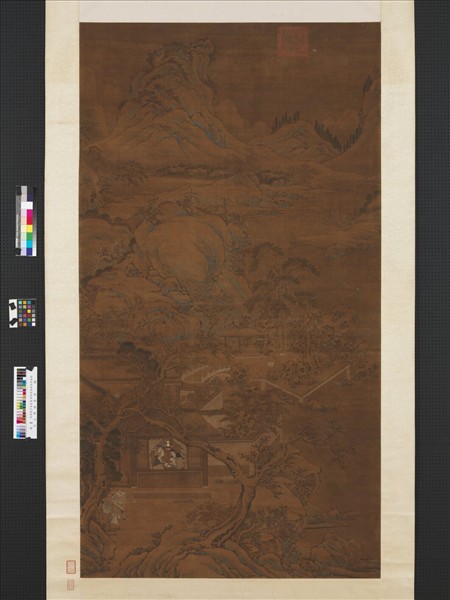 元人寒林茗話　軸