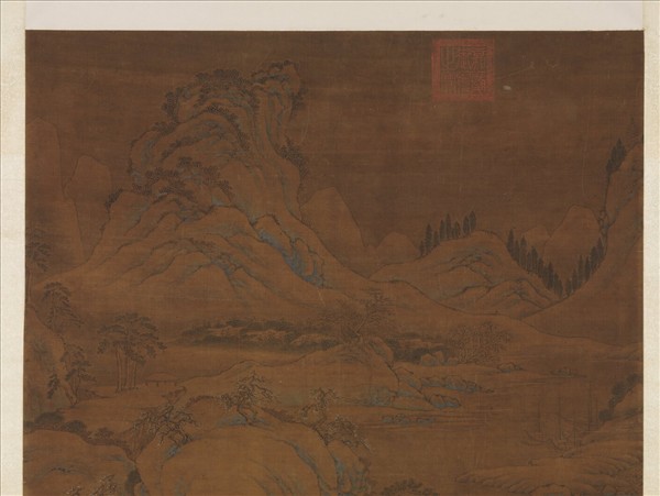 元人寒林茗話　軸