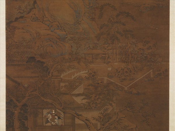 元人寒林茗話　軸