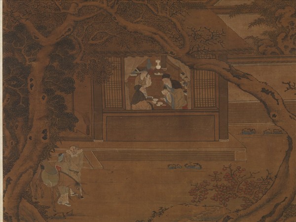 元人寒林茗話　軸