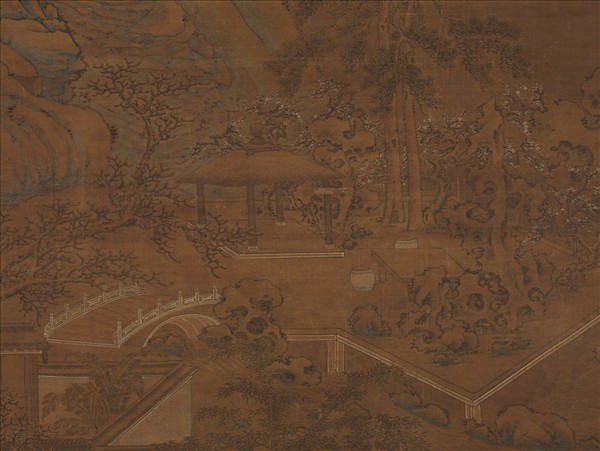 元人寒林茗話　軸