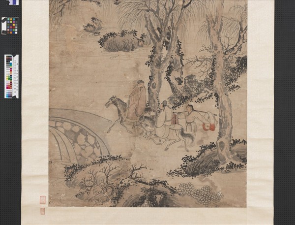 明沈周春華晝錦　軸