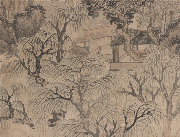 明沈周春華晝錦　軸