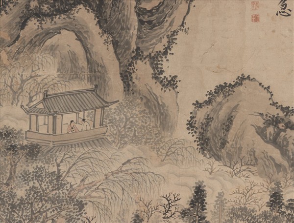 明沈周春華晝錦　軸