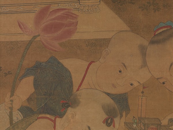 宋人子孫和合圖　軸