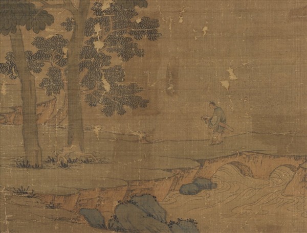 明沈周待琴圖　軸