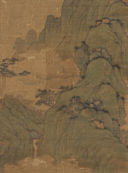 明沈周待琴圖　軸