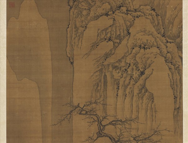 明沈周畫尋梅圖　軸