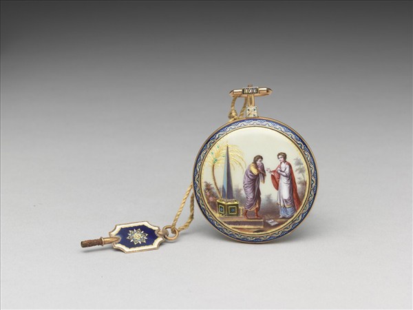 畫琺瑯人物懷錶