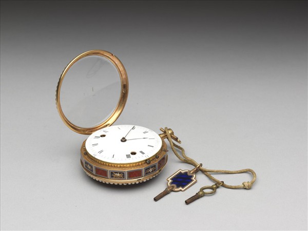 鑲珠西洋劇場人物懷錶