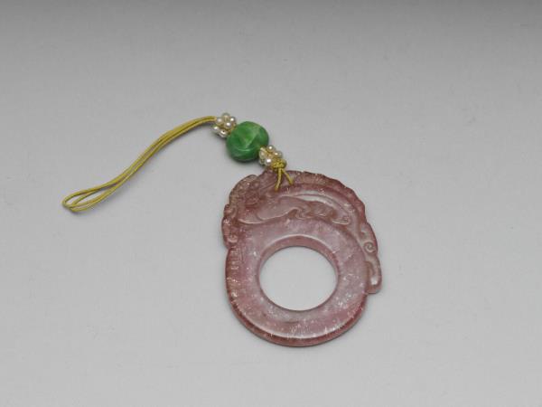 粉紅碧璽環佩