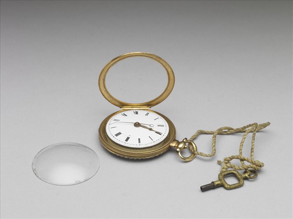 畫琺瑯鑲珠懷錶