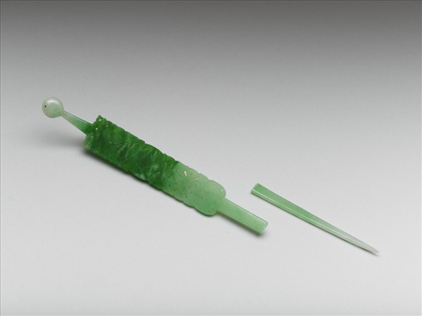 翠玉耳挖簪