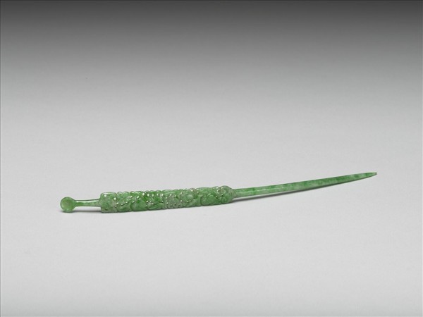 翠玉耳挖簪