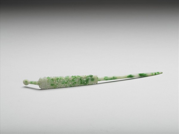翠玉耳挖簪