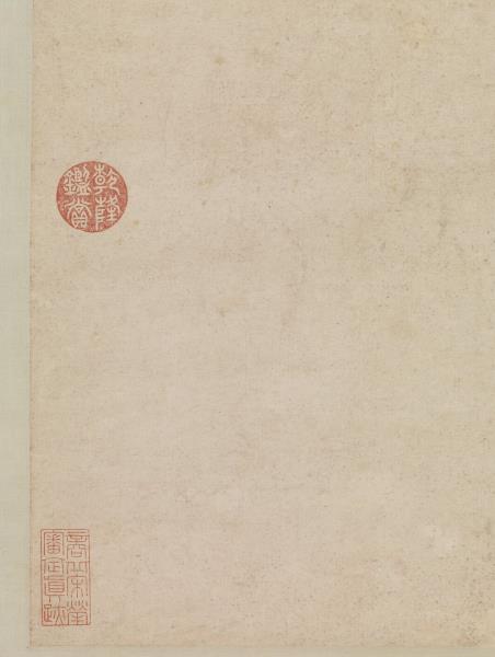 明唐寅杏花　軸