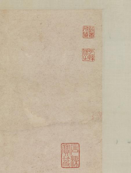 明唐寅杏花　軸