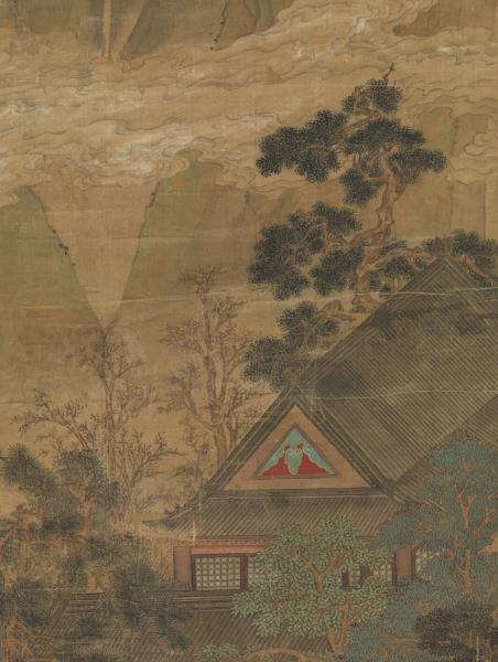 明仇英十八學士登瀛洲圖　軸