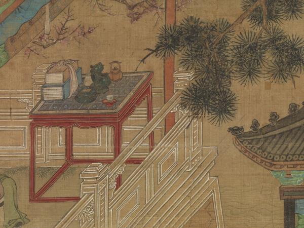 明仇英十八學士登瀛洲圖　軸