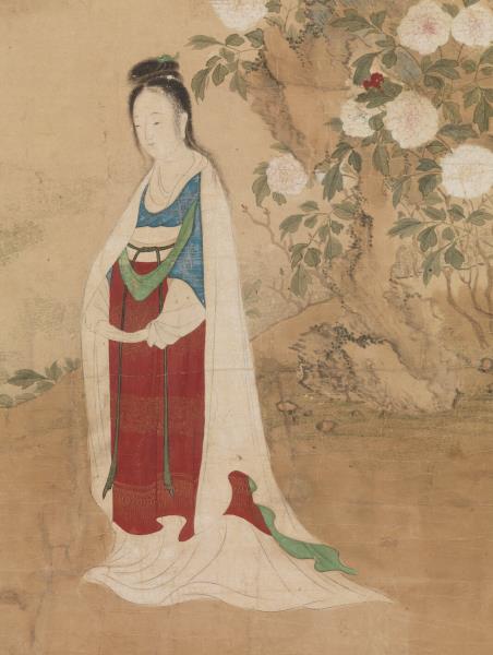 明仇氏杜陵內史畫唐人詩意　軸