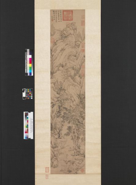 明文徵明松聲一榻圖　軸