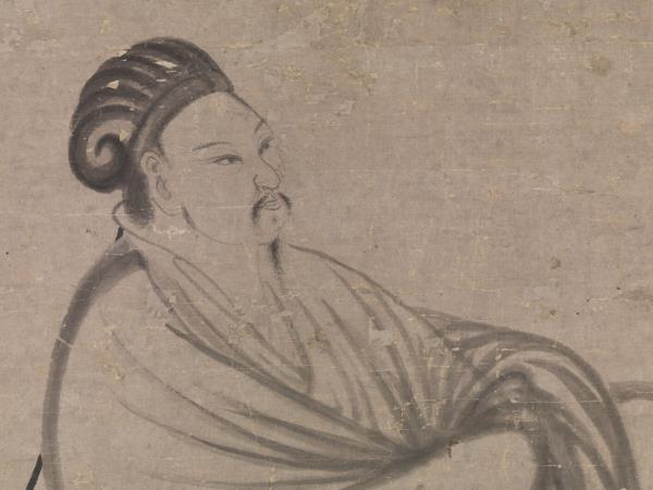 明張飌畫諸葛亮像　軸