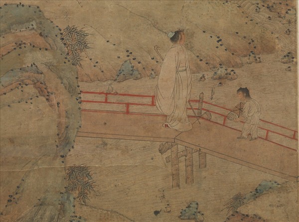 明錢貢太平春色　軸