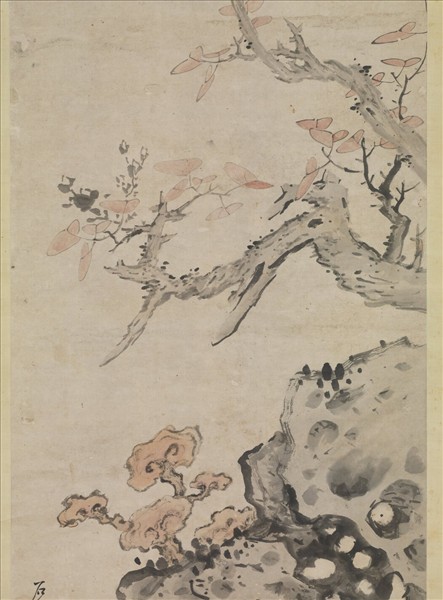 明藍瑛群仙上壽圖　軸