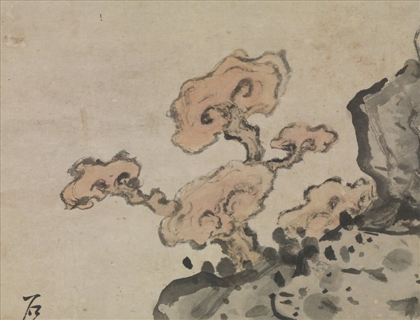 明藍瑛群仙上壽圖　軸