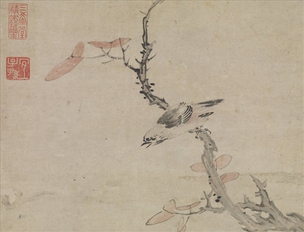 明藍瑛群仙上壽圖　軸