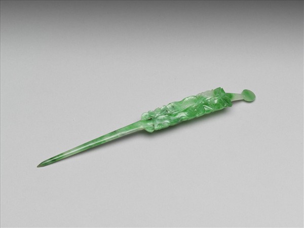 翠玉耳挖簪