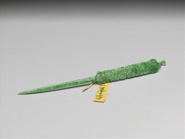 翠玉耳挖簪