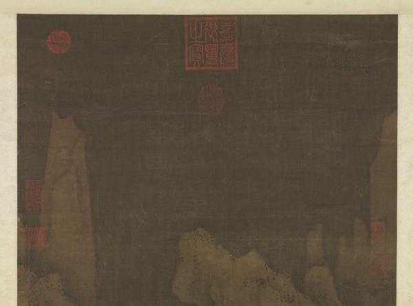 宋郭熙關山春雪圖　軸