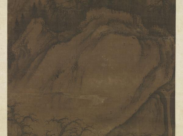 宋郭熙關山春雪圖　軸