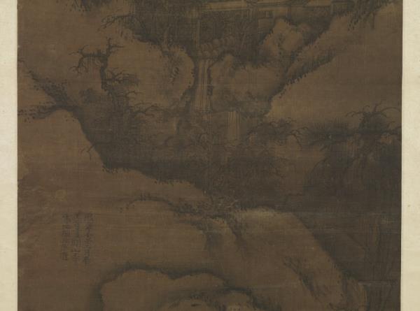 宋郭熙關山春雪圖　軸