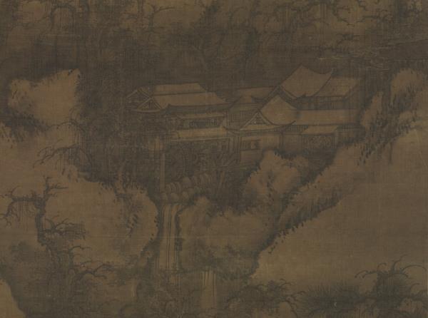 宋郭熙關山春雪圖　軸