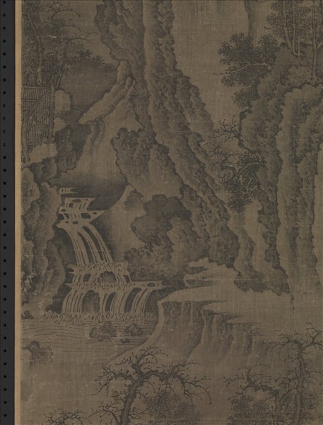 宋人秋山圖　軸