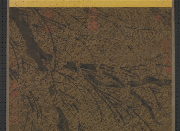 明陳憲章畫梅花　軸