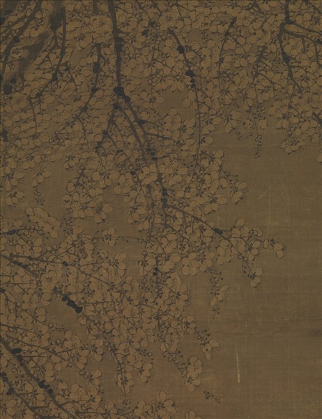 明陳憲章畫梅花　軸