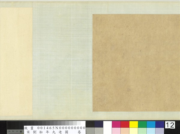 宋劉松年九老圖　卷