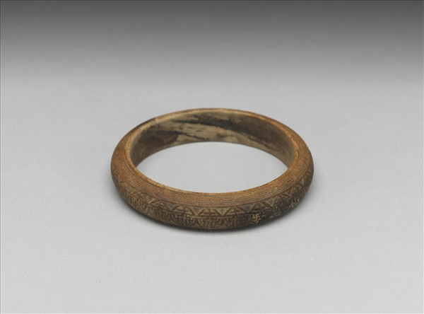 茄楠木雕萬福鐲