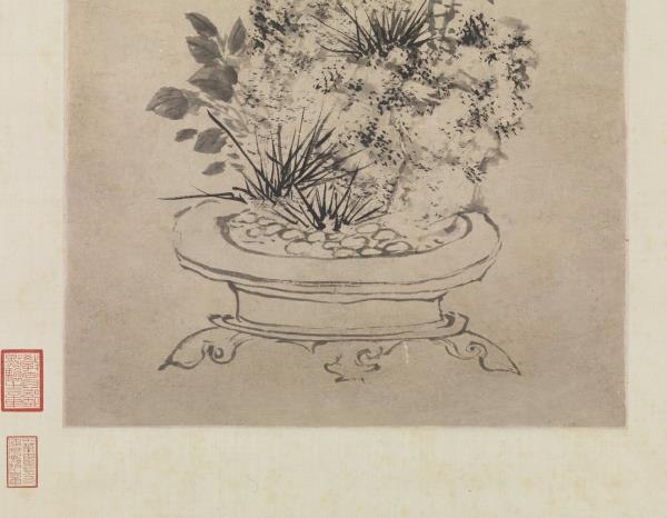 明陳淳崑璧圖　軸