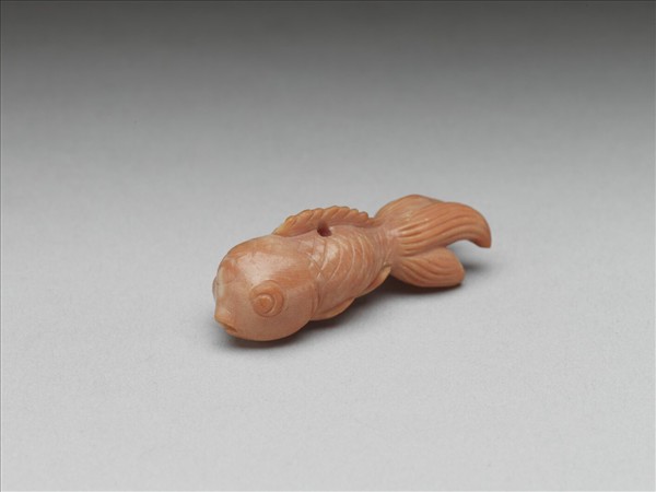 珊瑚金魚墜飾