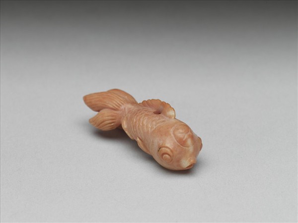 珊瑚金魚墜飾