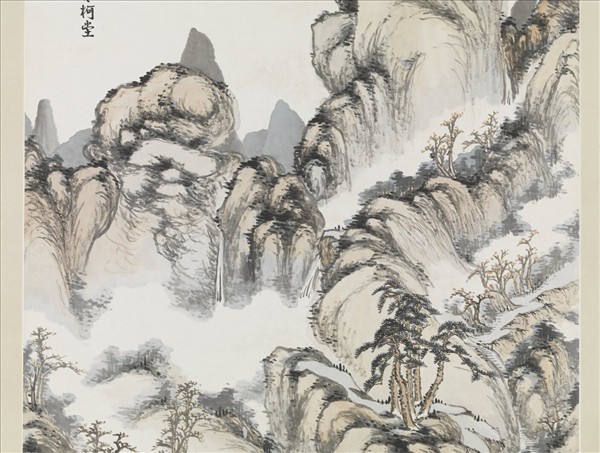 民國余紹宋水閣清話　軸