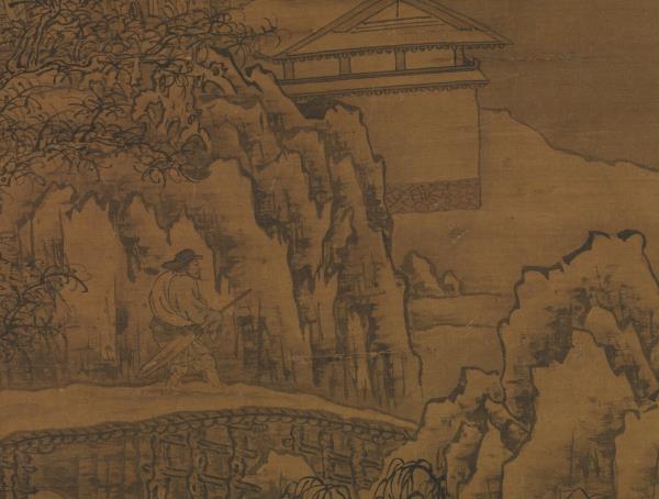 宋郭熙雪山行旅圖　軸