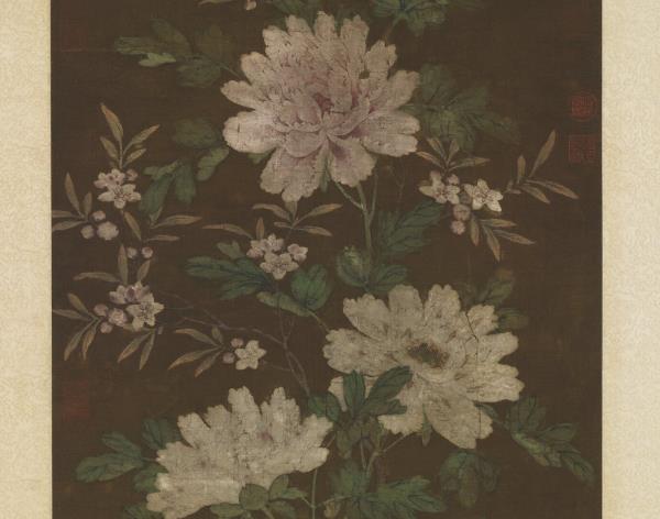 宋人華春富貴圖　軸