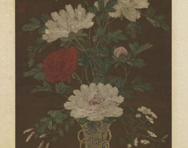 宋人華春富貴圖　軸